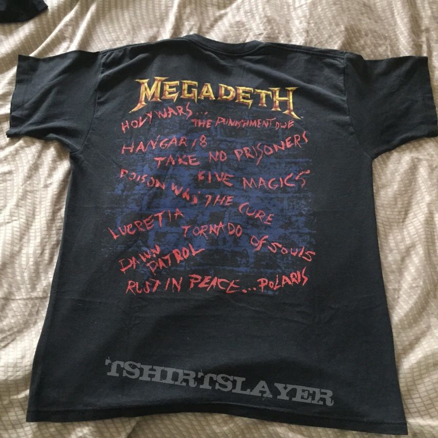 motsetdires's Megadeth, Megadeth vintage shirt TShirt or Longsleeve