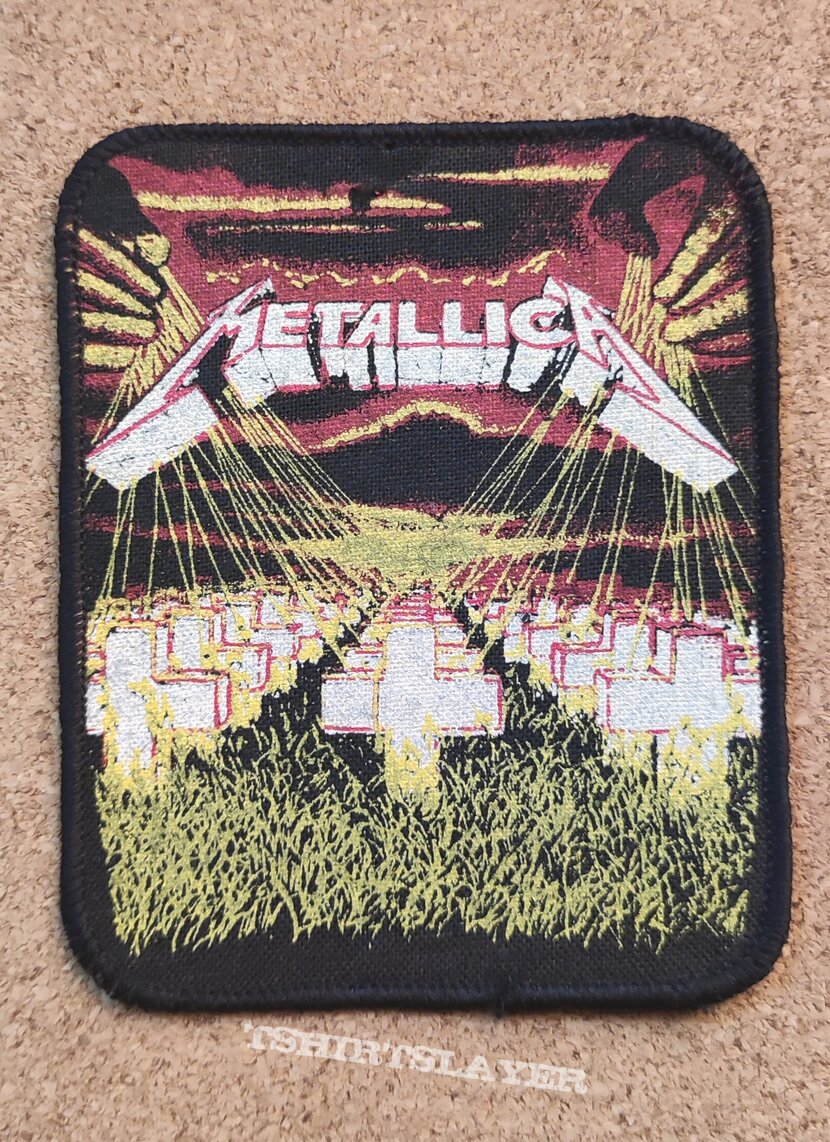 Metallica Metallica Patch Master Of Puppets Patch Nunslayer S