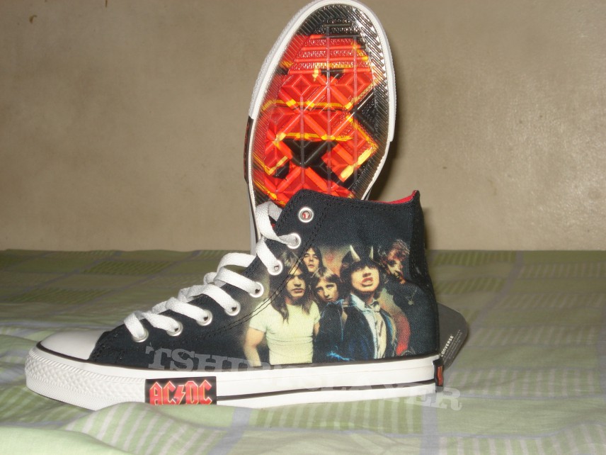 ac dc chaussures converse - Akileos