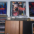 Kiss - Tape / Vinyl / CD / Recording etc - Framed autographed vinyls (Kiss, Hirax, Dark Angel, Vengeance Rising, Ted...
