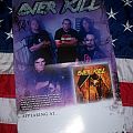 Overkill - Other Collectable - Autographed Overkill "RELIXIV" tour poster