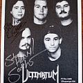 Ultimatum - Other Collectable - Ultimatum 8X10 promo picture from 1993