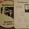 Hellhammer - Tape / Vinyl / CD / Recording etc - HELLHAMMER - TRIUMPH OF DEATH  PICTURE DISC HELLHAMMER MANIACS GERMANY