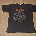 Deicide - TShirt or Longsleeve - Deicide medallion t shirt with trifixion on back classic