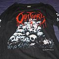 Obituary - TShirt or Longsleeve - Obituary pile of skulls long sleeve 1992