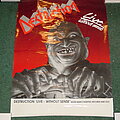 Destruction - Other Collectable - Destruction live without sense promo poster