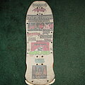 Slayer - Other Collectable - Slayer Santa Cruz vintage rob roskopp board made into a thrash metal board 1986 ...