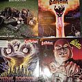 Destruction - Tape / Vinyl / CD / Recording etc - Destruction vinyl and picture disc collection 3 copies of mad butcher on red...