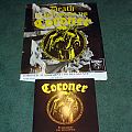 Coroner - Tape / Vinyl / CD / Recording etc - Coroner punishment for decadence vinyl and promo poster