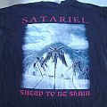 Saterial - TShirt or Longsleeve - Saterial - Sheep to be Slain" shirt