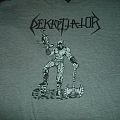 Dekapitator - TShirt or Longsleeve - Dekapitator-"Live for Metal.." Grey Shirt