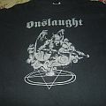 Onslaught - TShirt or Longsleeve - Onslaught-Power From Hell" Silver Print Shirt