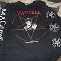 Macabre - TShirt or Longsleeve - MACABRE "NIGHTSTALKER"  EARLY LOGO BAND LONGSLEEVE