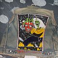 Iron Maiden - Battle Jacket - Hand painted Iron Maiden - Number of the Beast (single) vest from the 80's