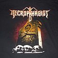 Necrophagist - TShirt or Longsleeve - NECROPHAGIST "TOMB" MASS PRODUCED RELAPSE RECORDS BAND SHIRT