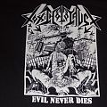 Toxic Holocaust - TShirt or Longsleeve - TOXIC HOLOCAUST LATE 2000s MASS PRODUCED OLD LOGO "EVIL NEVER DIES" BAND SHIRT