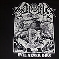 Toxic Holocaust - TShirt or Longsleeve - TOXIC HOLOCAUST LATE 2000s MASS PRODUCED OLD LOGO "EVIL NEVER DIES" BAND SHIRT