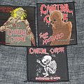 Cannibal Corpse - Patch - CANNIBAL CORPSE ORIGINAL 1992 BLUE GRAPE MERCHANDISING PATCHES