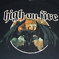 HIGH ON FIRE - TShirt or Longsleeve - HIGH ON FIRE "BLESSED BLACK WINGS" MASS PRODUCED BAND SHIRT