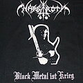 Nargaroth - TShirt or Longsleeve - NARGAROTH "BLACK METAL IST KRIEG" 2000s BAND SHIRTS