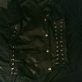 Leather Battle Vest - TShirt or Longsleeve - Leather Battle Vest