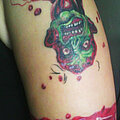 Cannibal Corpse - TShirt or Longsleeve - Cannibal Corpse - Submerged in Boiling Flesh tattoo (in progress)