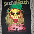 Sacred Reich - Patch - Sacred Reich Violent Solutions Back Patch