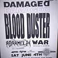 War - Other Collectable - Australian gig flyer circa. 1992/1993