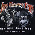 Jon Oliva&#039;s Pain - TShirt or Longsleeve - Jon Oliva's Pain Maniacle Renderings Tour 2007/2008