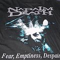 Napalm Death - TShirt or Longsleeve - Napalm Death fear,emptiness,despair european tour 1994