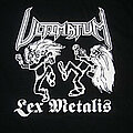 Ultimatum - TShirt or Longsleeve - Ultimatum "Lex Metalis" single sided shirt