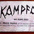 Kampfar - Other Collectable - Kampfar , Hate, Velnias, Iskald ticket prague