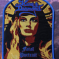 King Diamond - Patch - King Diamond - Fatal Portrait Bootleg Patch