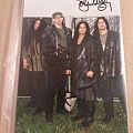 Type O Negative - Other Collectable - Type O Negative signed card!