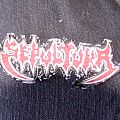 Sepultura - Patch - DIY Sepultura shape logo patch