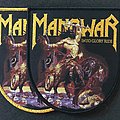 Manowar - Patch - MANOWAR "Into Glory Ride" Shield Woven Patch