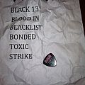 Slayer - Other Collectable - Slayer Pick / Exodus Set-List