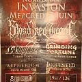 Blood Red Throne - Other Collectable - Poster "Norweigan Invasion" Paris 2013 /w Blood Red Throne, Wyruz, Inquested,...