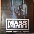 Mass Hysteria - Other Collectable - Poster Mass Hysteria Tour 2013