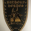 Bathory - Patch - Bathory Hordes Hell Club Leather Patch