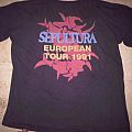 Sepultura - TShirt or Longsleeve - SEPULTURA ARISE EUROPEAN TOUR 1991 ( BACK )