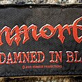 Immortal - Patch - Immortal - Damned in black - Strip Patch