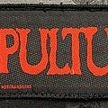 Sepultura - Patch - Sepultura - Logo - Strip Patch