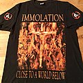 Immolation - TShirt or Longsleeve - Immolation - Darkness Over Europe 2001 Tour TS