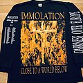 Immolation - TShirt or Longsleeve - Immolation- Darkness Over Europe Tour 2001 LS