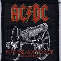 AC/DC - Patch - AC/DC ACDC "For Those About To Rock...We Salute You" official woven Patch