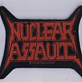 Nuclear Assault - Patch - NUCLEAR ASSAULT "Shaped Logo" official woven Patch