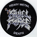 Cruel Force - Patch - CRUEL FORCE "Heavy Metal Death" official woven Patch (black version)