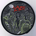 Slayer - Patch - SLAYER "Live Undead" official woven Patch (old version with green thread)