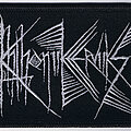 Khthoniik Cerviiks - Patch - KHTHONIIK CERVIIKS "white Logo" woven Patch